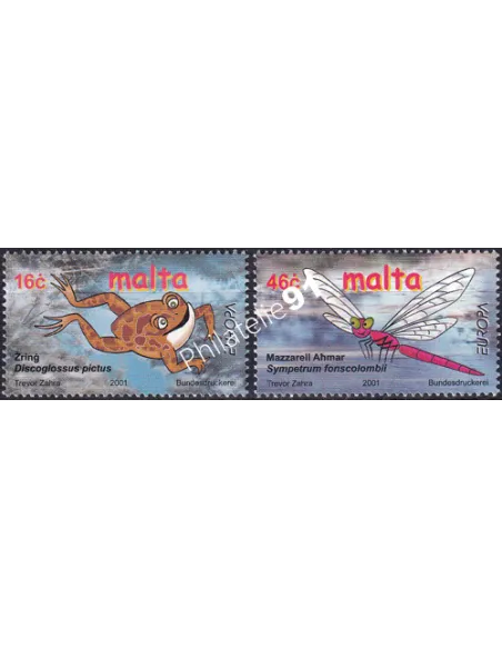 MALTE, n° 1140 à 1141, collection timbres Europe