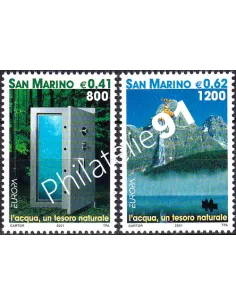 ST-MARIN, n° 1757 à 1758, collection timbres Europe
