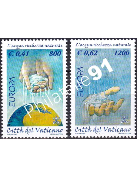 Vatican, n° 1230A à 1230B, collection timbres Europe