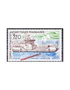 TAAF,n° 158, Collection timbres Dom-Tom