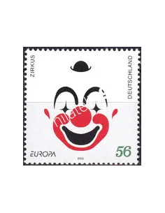 Timbre d'Allemagne n° 2080, Le cirque, collection timbres Europe