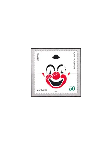 Timbre d'Allemagne n° 2100, adhésif, Le cirque, timbres Europa