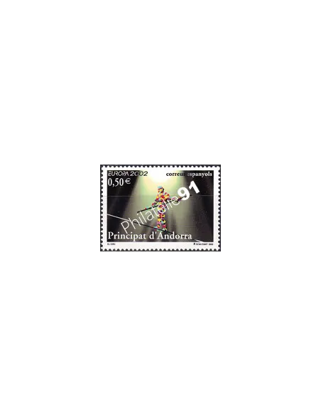 Andorre espagnol, n° 280, collection timbres Europe