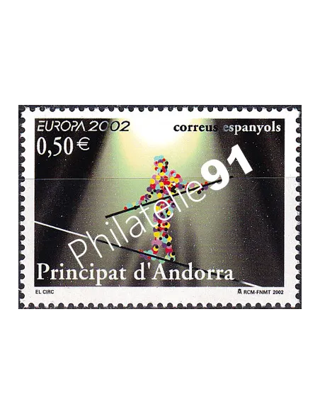 Andorre espagnol, n° 280, collection timbres Europe