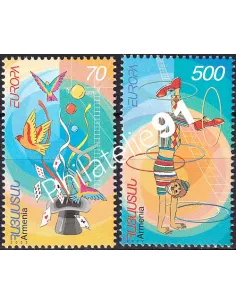 Arménie, n° 419 à 420, collection timbres Europe