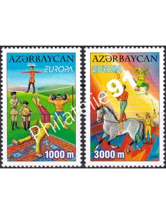 Azerbaïdjan, n° 431 à 432, collection timbres Europe