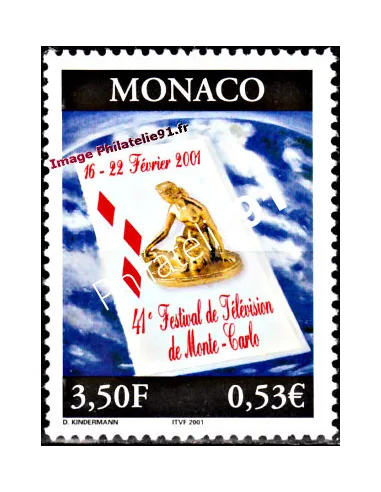 Timbre neuf de Monaco n° 2295 - Thématique : Communication