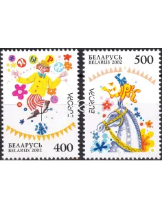 Biélorussie, n° 415 à 416, collection timbres Europe