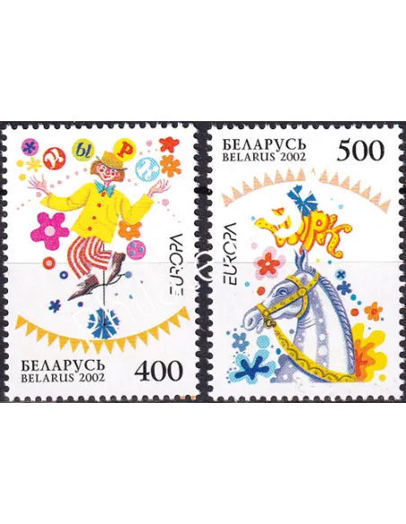 Biélorussie, n° 415 à 416, collection timbres Europe