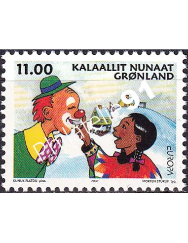 Groenland, n° 364, collection timbres Europe