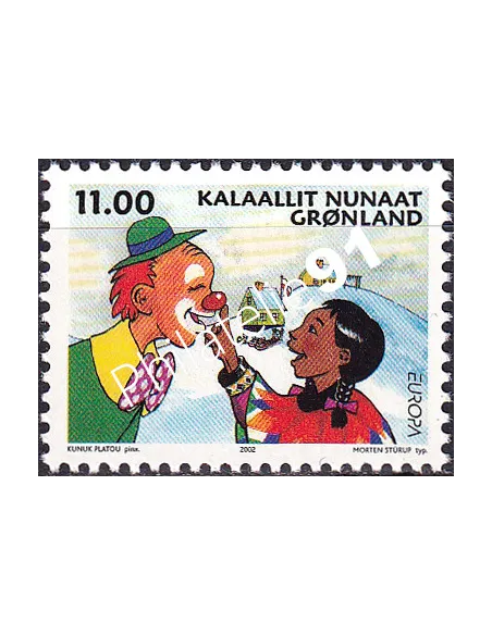 Groenland, n° 364, collection timbres Europe