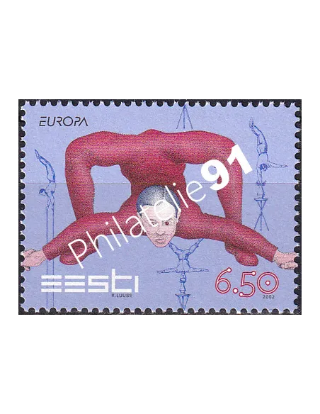 Estonie, n° 422, collection timbres Europe