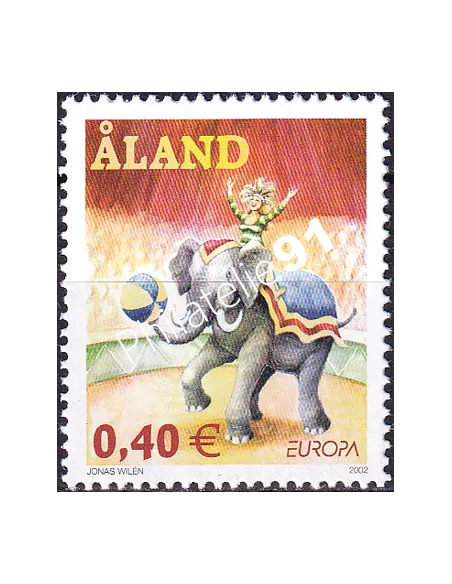 Aland, n° 207, collection timbres Europe