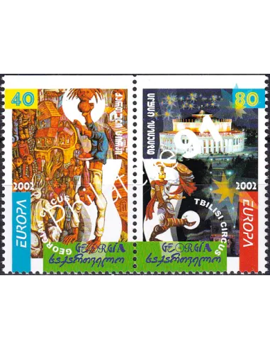 Géorgie, n° 299a à 300a, Paire de carnet, collection timbres Europe