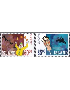 Islande, n° 937 à 938, timbres d'Europe