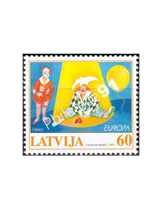 Lettonie, n° 538, collection timbres Europe