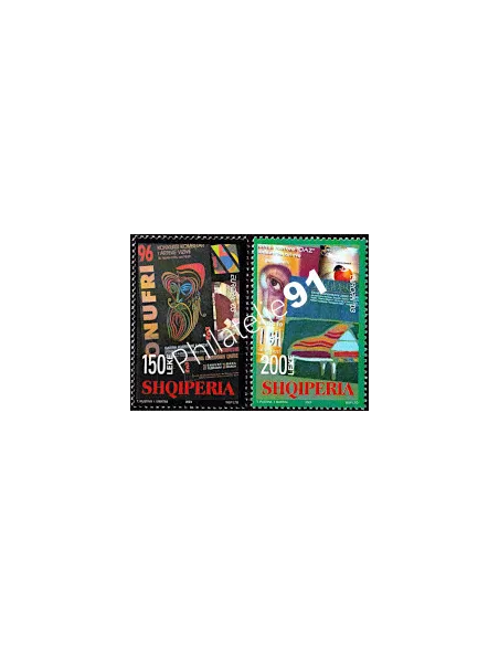 Albanie, n° 2656 et 2657, EUROPA 2003, collection timbre Europe