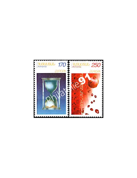 Timbre d'Arménie n° 431 et 432, EUROPA 2003, collection timbre Europe