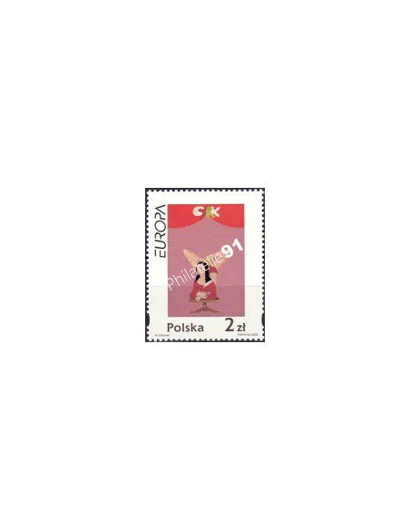 Pologne, n° 3737, collection timbres Europe