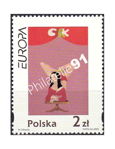Pologne, n° 3737, collection timbres Europe