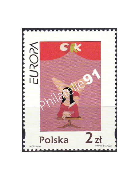 Pologne, n° 3737, collection timbres Europe