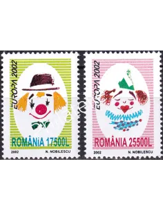 ROUMANIE, n° 4754 à 4755, collection timbres Europe