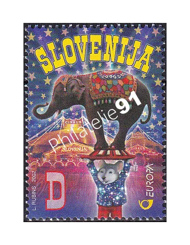 Slovénie, n° 368, collection timbres Europe