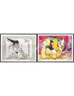 Suisse, n° 1719 à 1720, collection timbres Europe