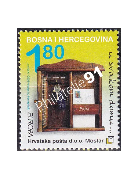 Herceg-Bosna (Rép. Croate), n° 99, collection timbres Europe