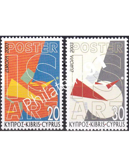 Chypre, n° 1021 à 1022, collection timbres Europe