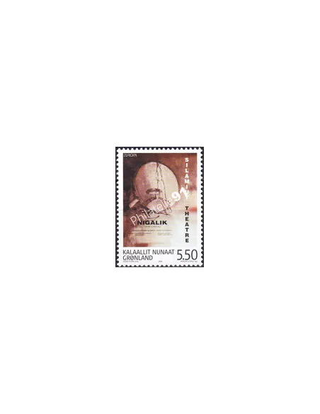 Groenland, n° 380, collection timbres Europe