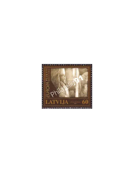 Lettonie, n° 561, collection timbres Europe