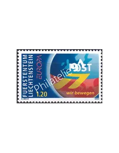 Liechtenstein, n° 1251, collection timbres Europe