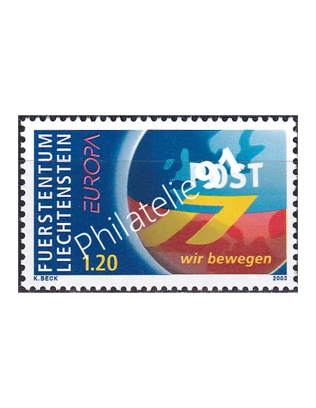 Liechtenstein, n° 1251, collection timbres Europe