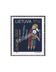 Lituanie, n° 714, collection timbres Europe