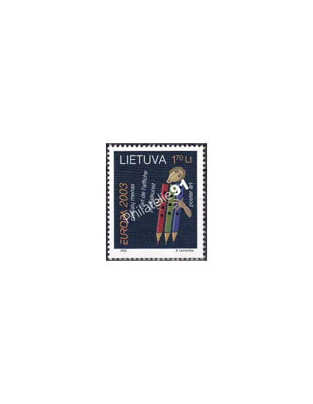 Lituanie, n° 714, collection timbres Europe