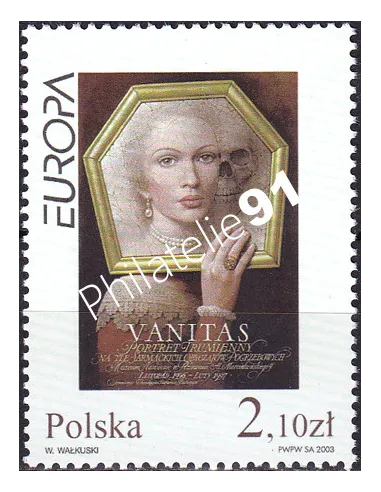 Pologne, n° 3802, collection timbres Europe