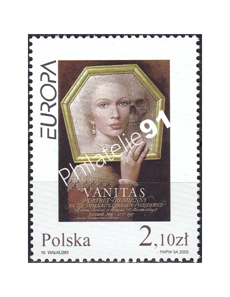 Pologne, n° 3802, collection timbres Europe
