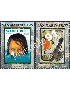 ST-MARIN, n° 1878 à 1879, collection timbres Europe