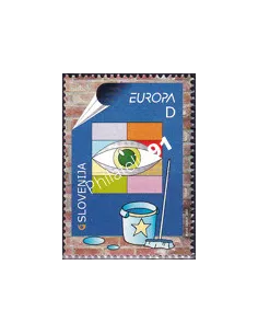 Slovénie, n° 391, collection timbres Europe