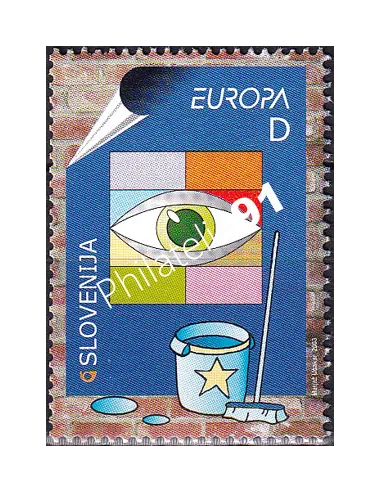 Slovénie, n° 391, collection timbres Europe