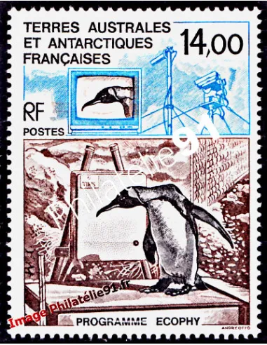 TAAF, n° 180, Collection timbres Dom-Tom