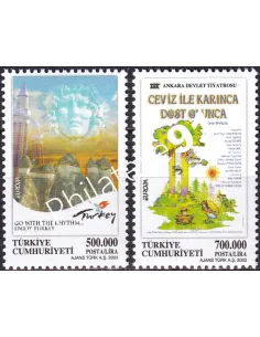 Turquie, n° 3062 à 3063, collection timbre Europe