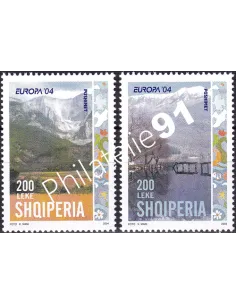 Albanie, n° 2703 à 2704, collection timbres Europe