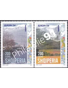 Albanie, n° 2703a à 2704a, Paire, ND en bas, collection timbres Europe