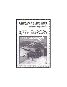 Andorre espagnol, n° 302, collection timbres Europe