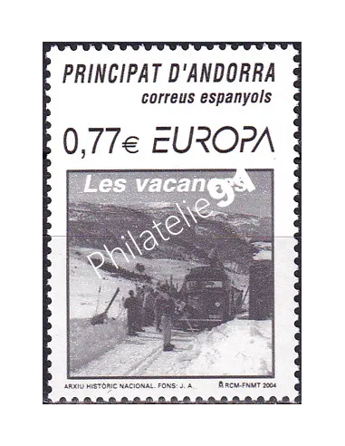 Andorre espagnol, n° 302, collection timbres Europe