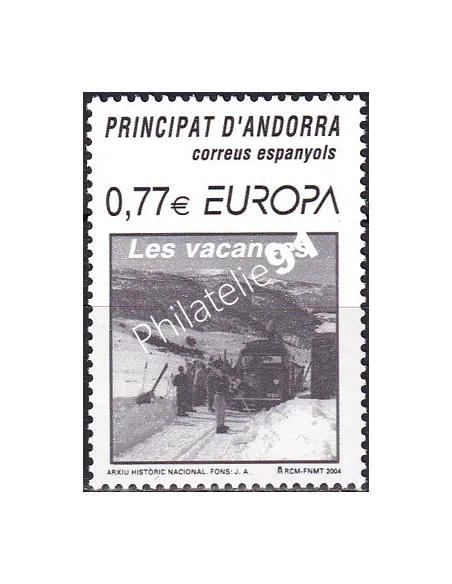 Andorre espagnol, n° 302, collection timbres Europe