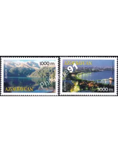 Azerbaïdjan, n° 489 à 490, collection timbres Europe