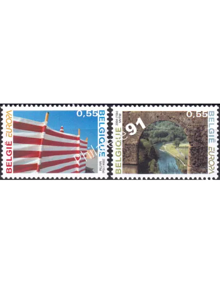 Belgique, n° 3278 à 3279,collection timbres Europe